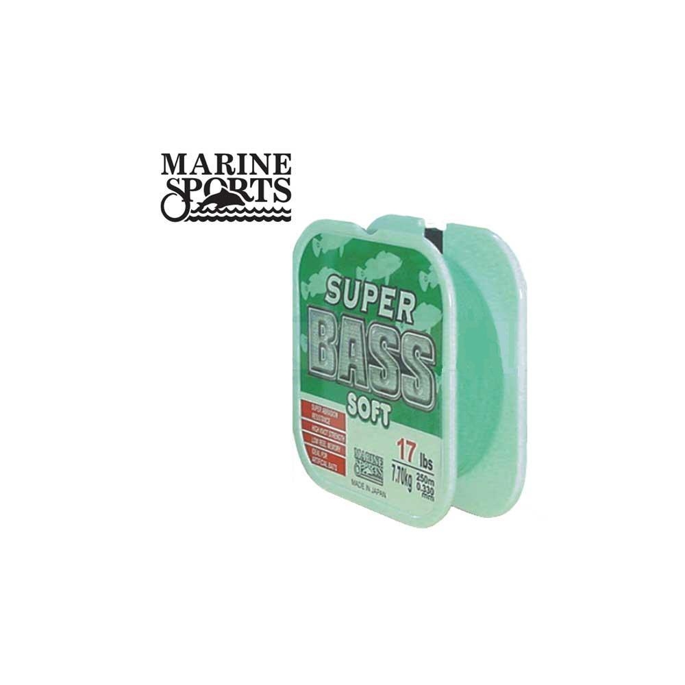 LINHA MARINE SPORTS SUPER BASS 0.52mm COM 250METROS     40 LBS