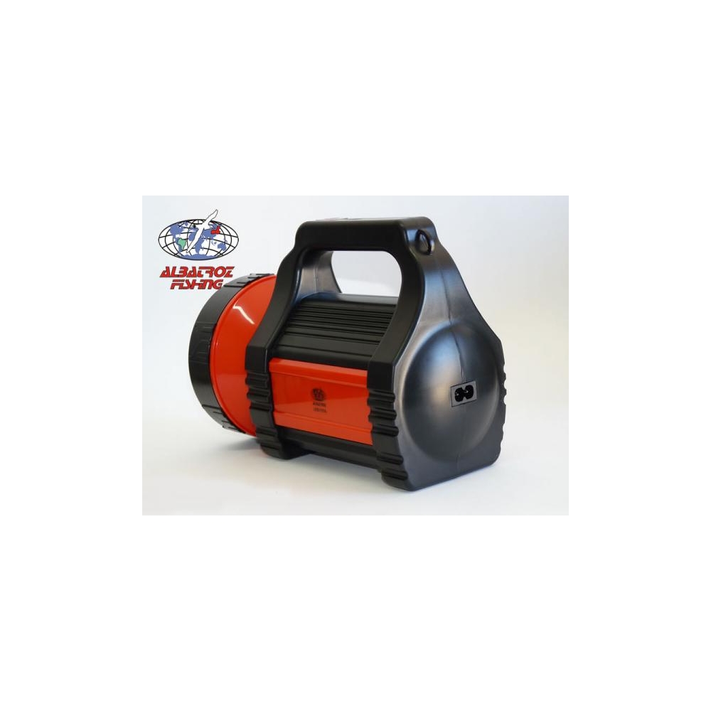 LANTERNA RECARREGAVEL ALBATROZ 1DEN VERM REF.737A 3W
