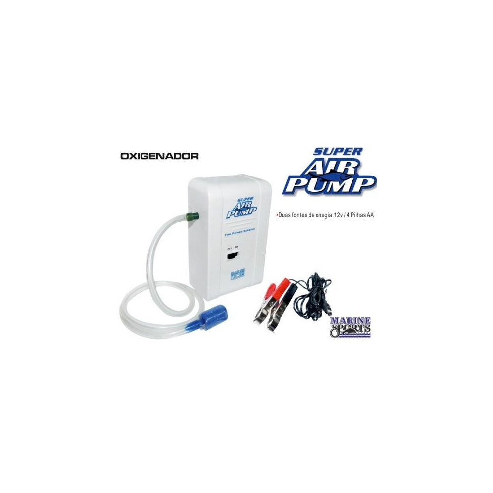 OXIGENADOR MARINE SPORTS AIR PUMP 12V