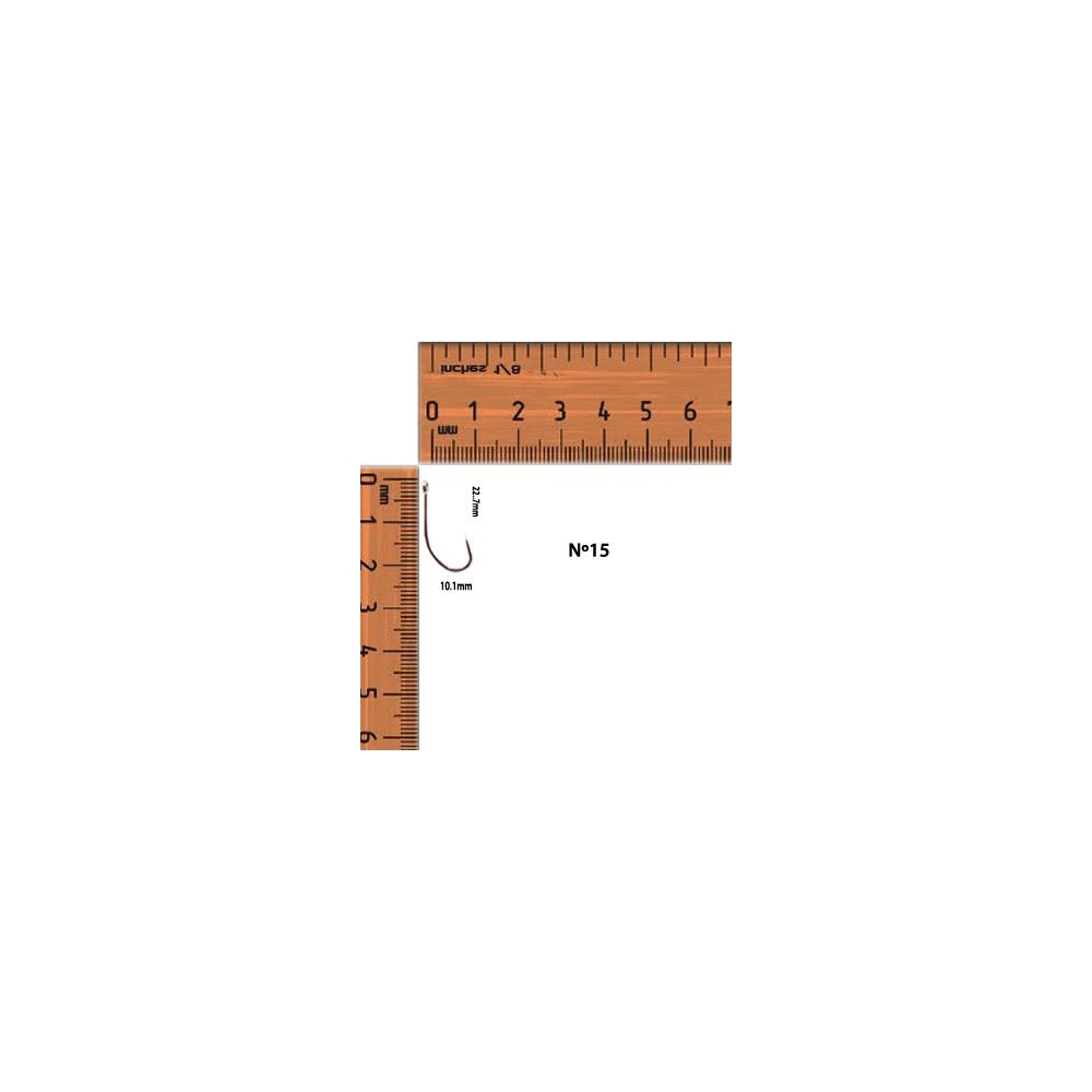 ANZOL GAMAKATSU MARUSEIGO FARPADO N. 14/15 COM 9 PEÇAS