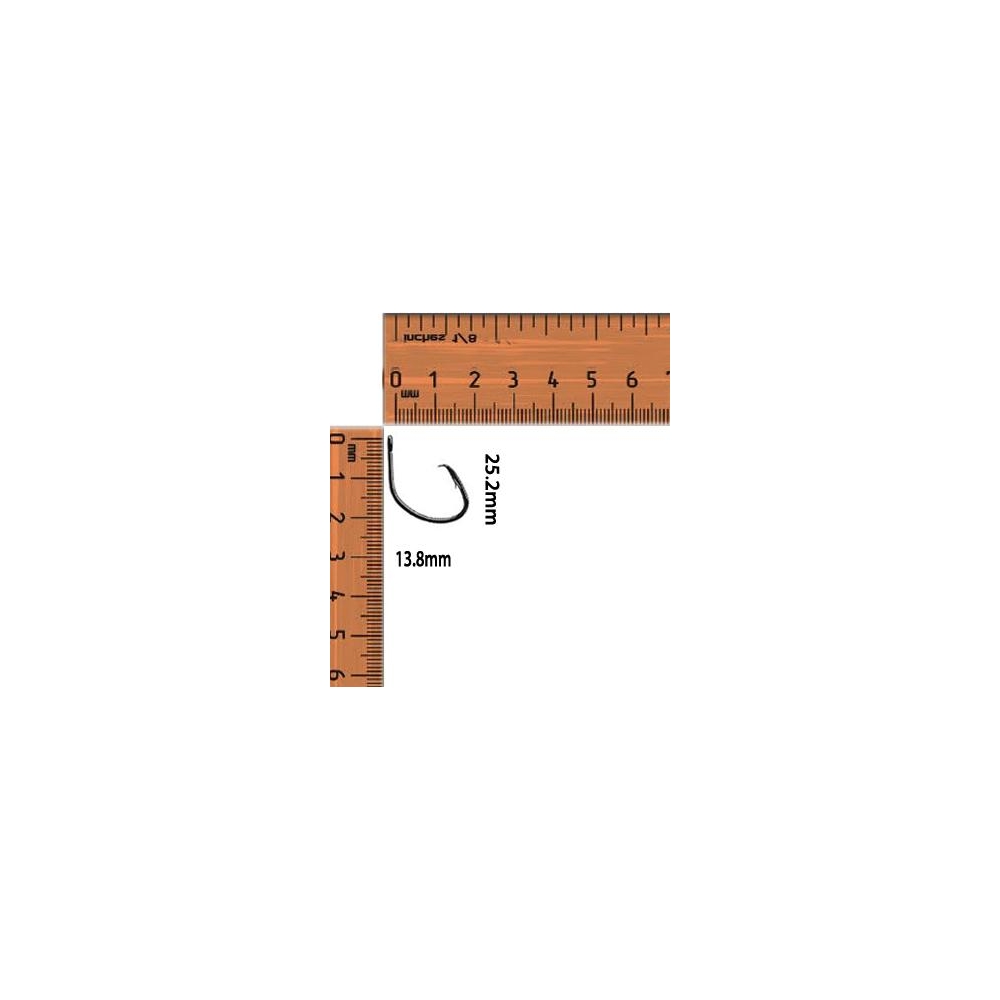 ANZOL OWNER MUTU  CIRCLE HOOK N.02/01 COM 8 PEÇAS