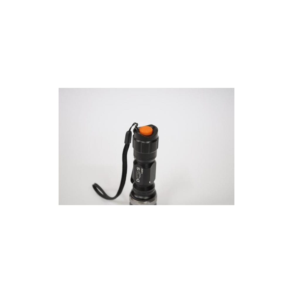 LANTERNA METAL PRETA RECARREGAVEL 140W MINI DS