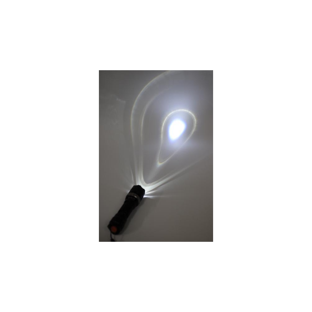LANTERNA METAL PRETA RECARREGAVEL 140W MINI DS