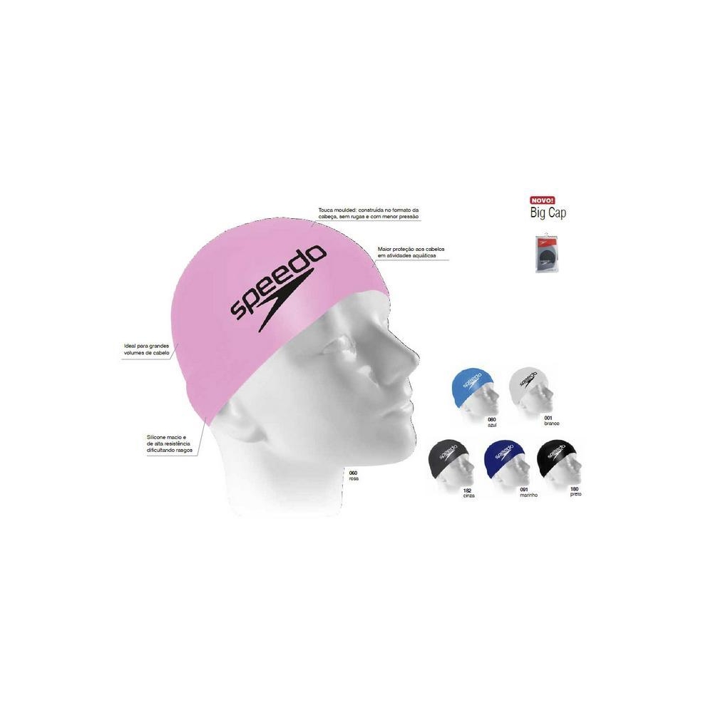 TOUCA NATAÇÃO SPEEDO BIG SWIM CAP. 	528836
