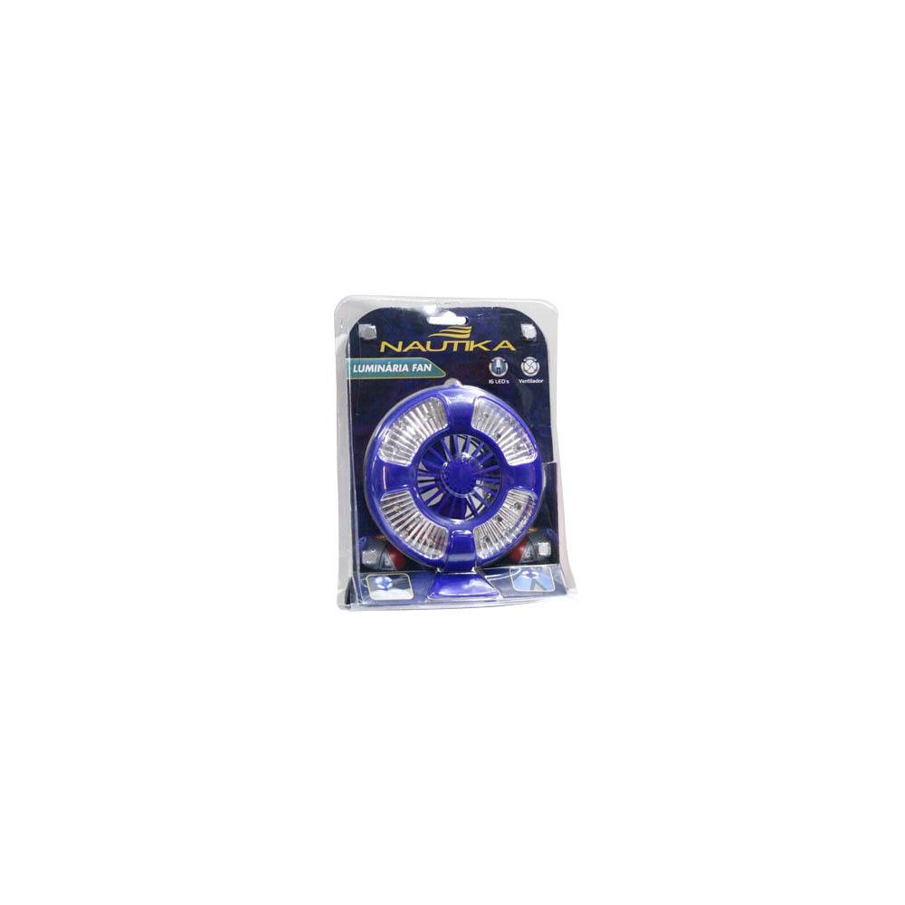 LUMINARIA FAN COM VENTILADOR/LED NAUTIKA