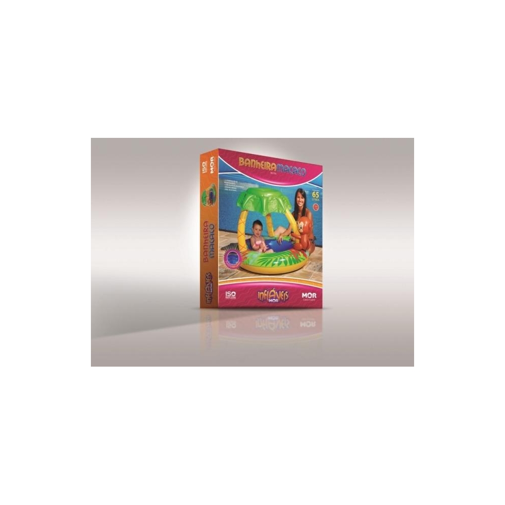 PISCINA INFLAVEL MACACO MOR 65 LITROS