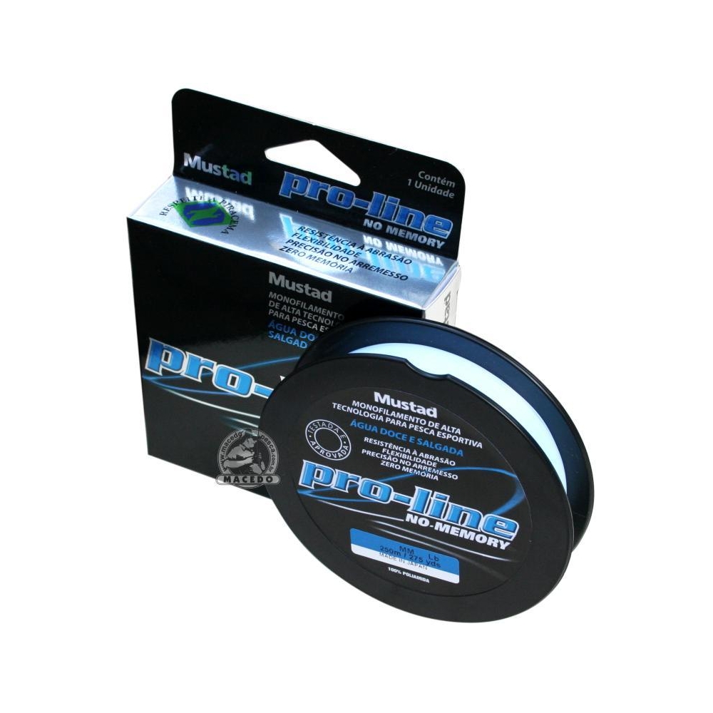 LINHA PESCA MUSTAD PRO-LINE 0.45 250M
