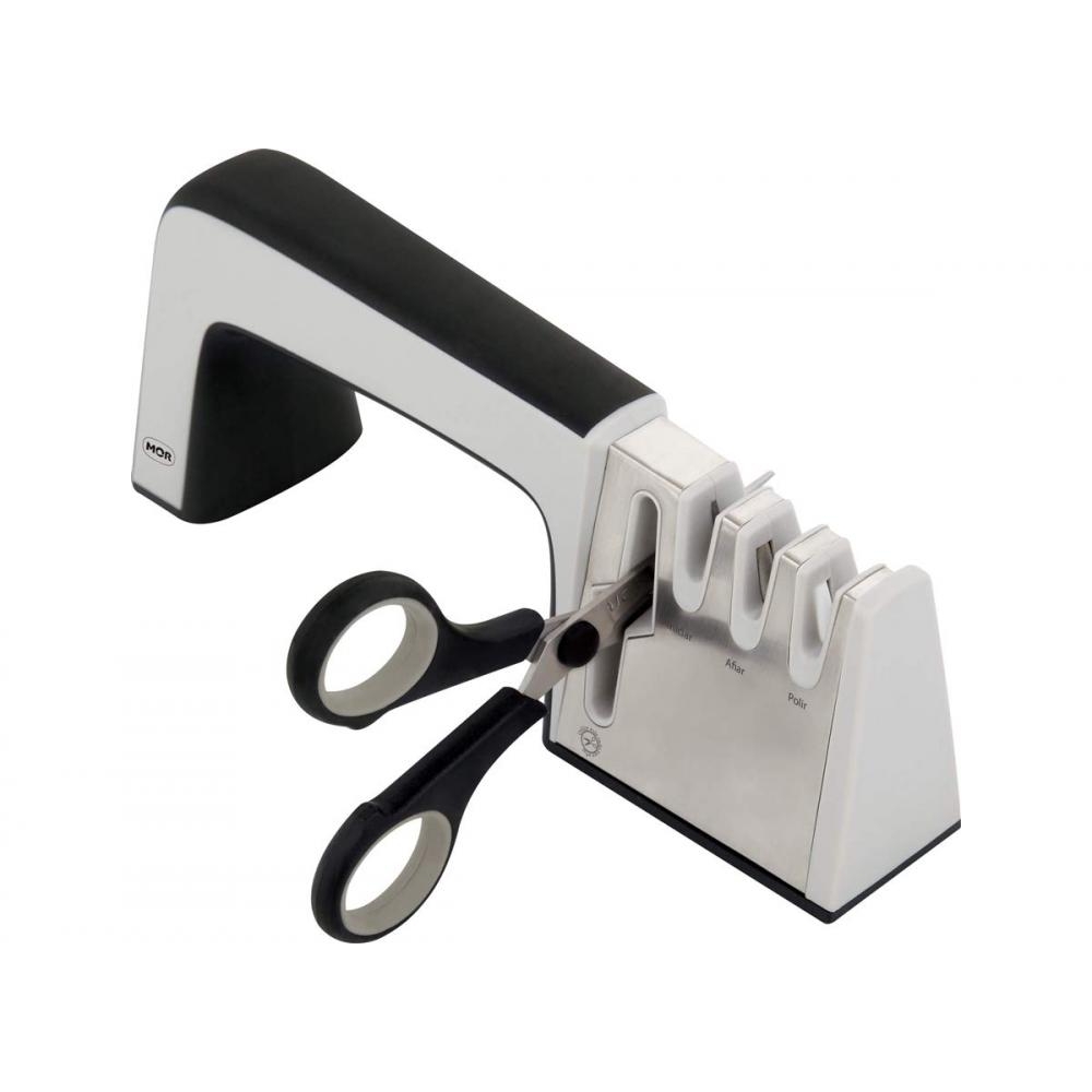 AFIADOR FACA/TESOURA MOR ACO INOX
